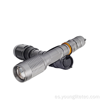 Ajustable zoomable T6 LED linterna linterna exterior antorcha